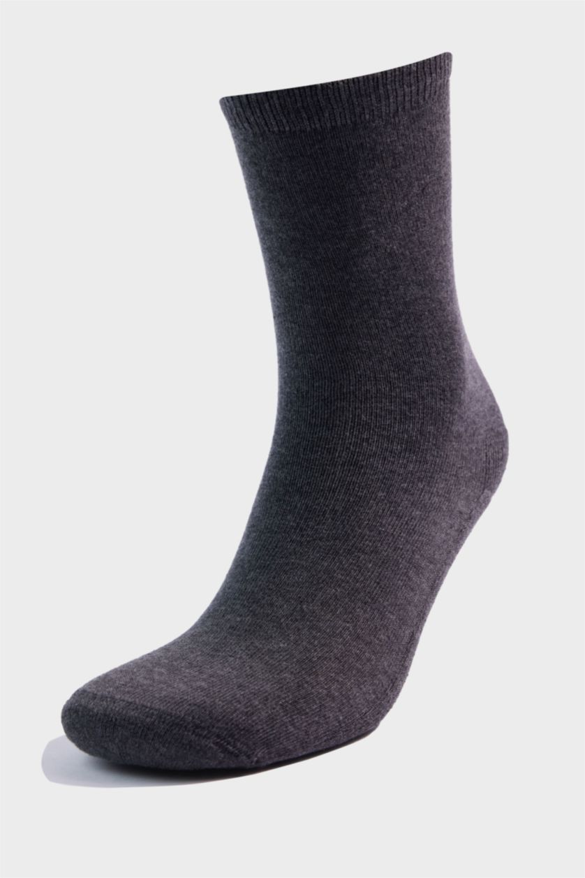 Erkek Çocuk - Genç Erkek Karma Dikişsiz 5'li Modal Havlu Çorap Erkek Çocuk