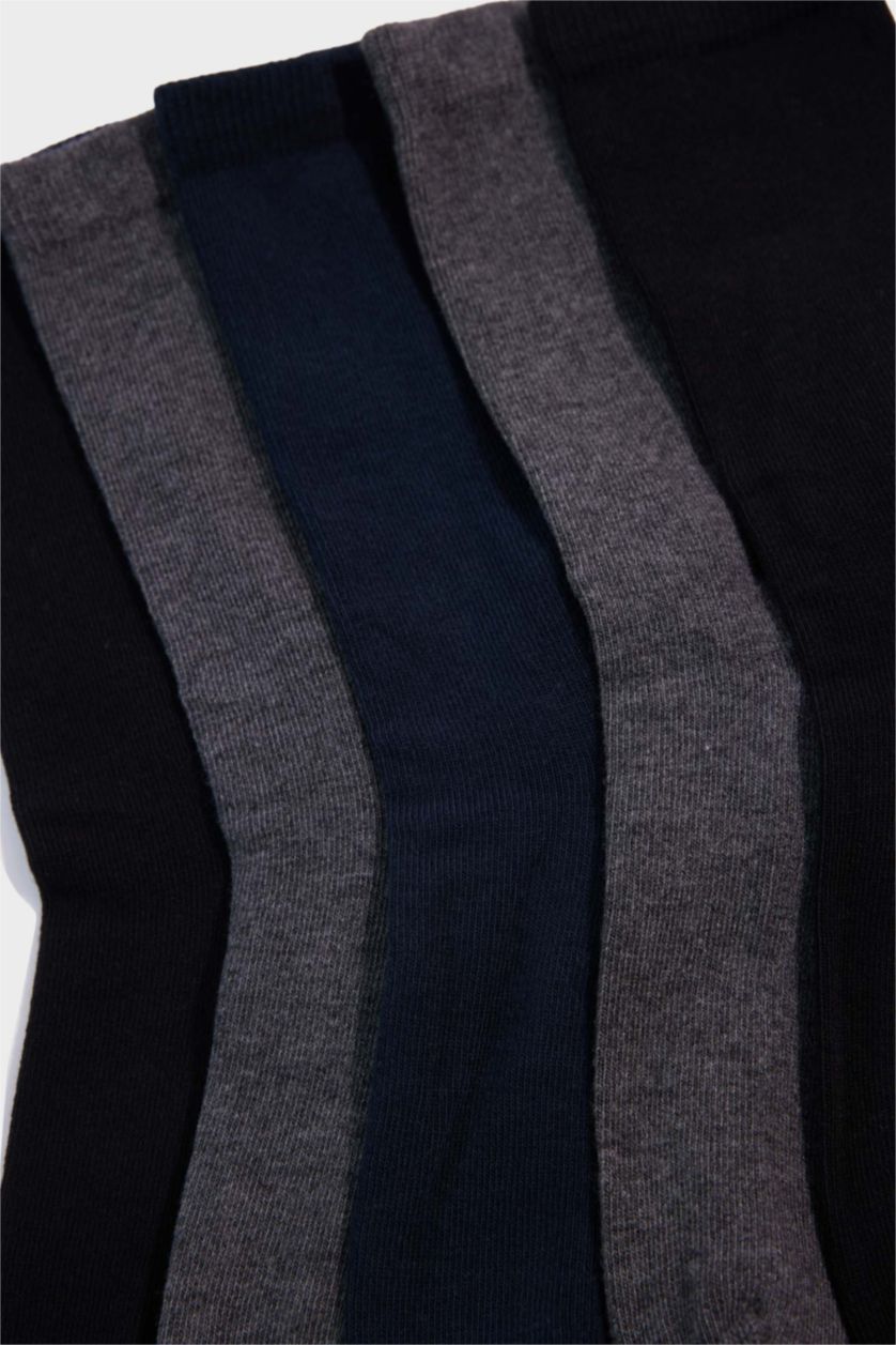 Erkek Çocuk - Genç Erkek Karma Dikişsiz 5'li Modal Havlu Çorap Erkek Çocuk