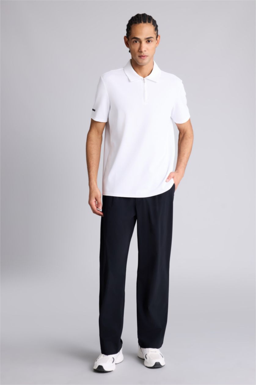 Мужчины Бежевый Футболка поло Standard Fit с коротким рукавом