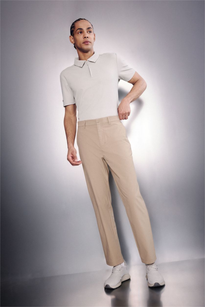 رجالي رمادي فاتح Man Short Sleeve Polo T-shirt