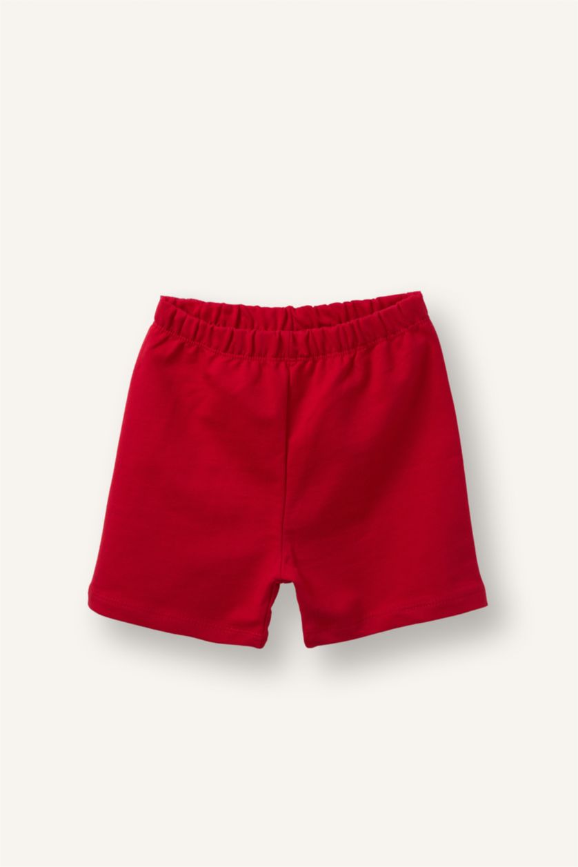 Erkek Bebek Ekru Hayvan Desenli 2'li Takım Erkek Bebek