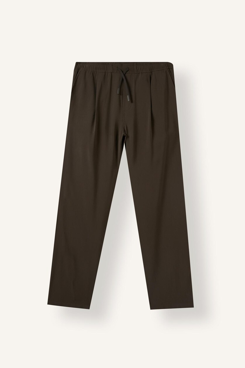 Erkek Kahve Relaxed Fit Pantolon