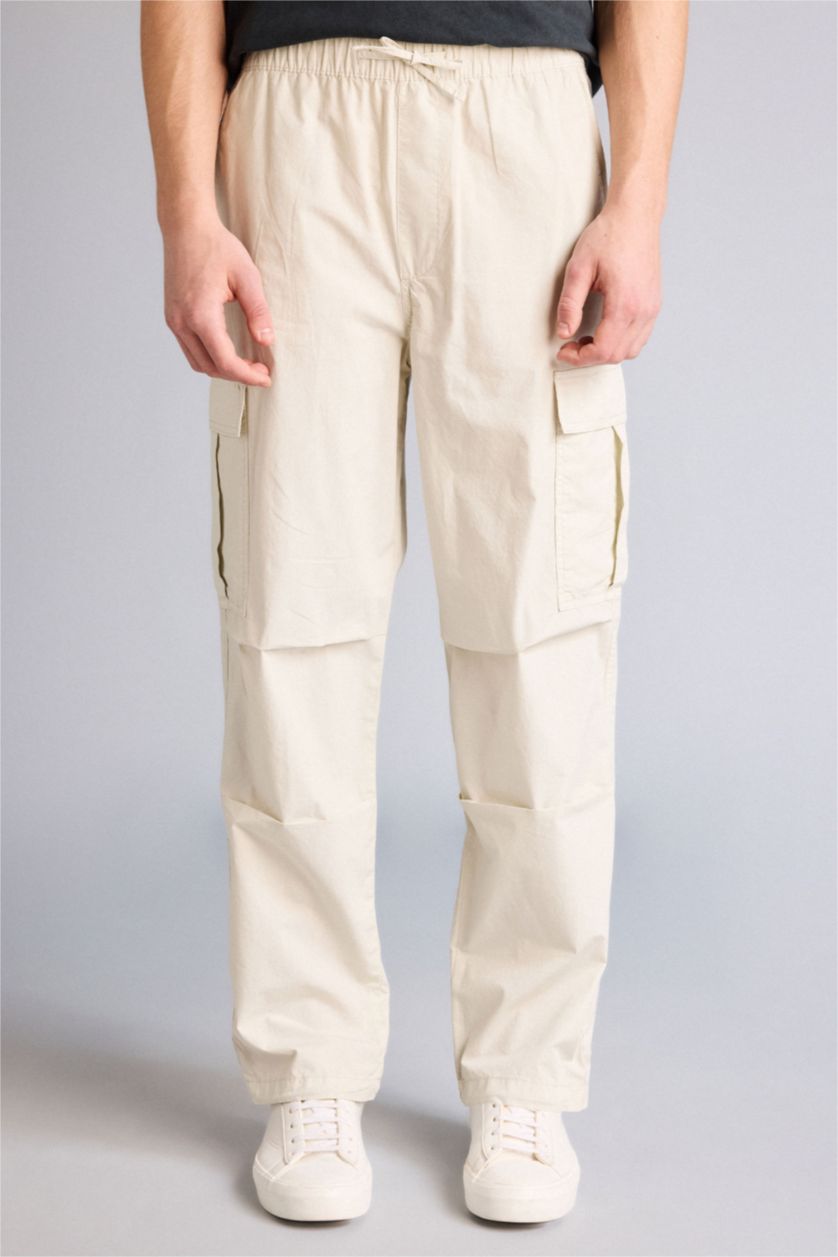 Ерлер Ашық сұр 100% мақта шалбар