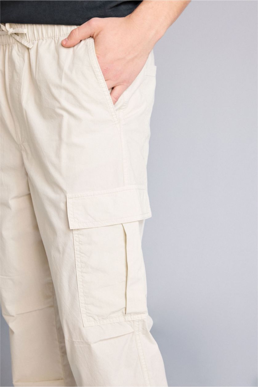 Ерлер Ашық сұр 100% мақта шалбар