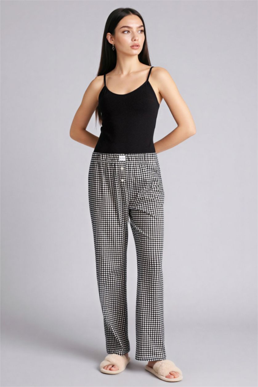 Kadın Siyah Regular Fıt 2'li Atlet