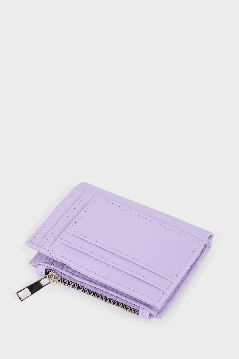 Kadın Lila Kadın Suni Deri Cüzdan