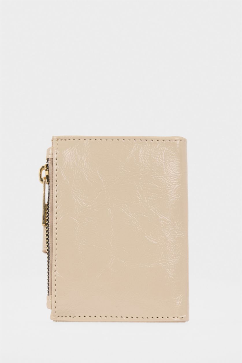 Kadın Bej Kadın Suni Deri Cüzdan