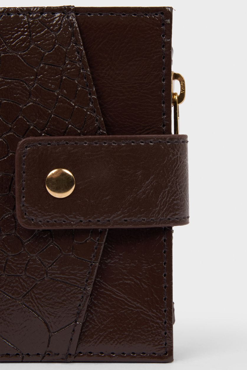 Kadın Kahve Kadın Suni Deri Cüzdan