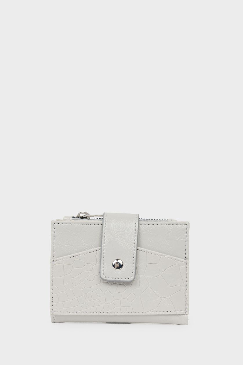 Kadın Gri Kadın Suni Deri Cüzdan