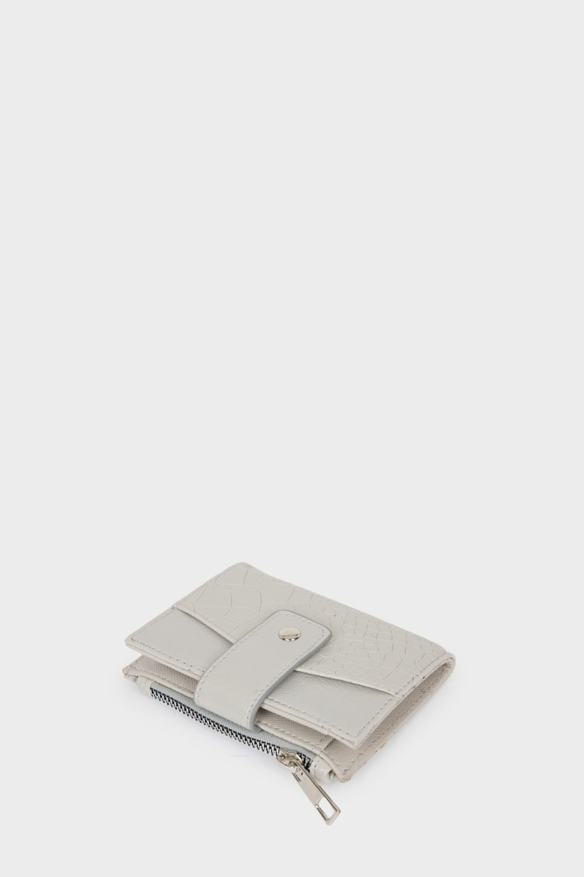 Kadın Gri Kadın Suni Deri Cüzdan