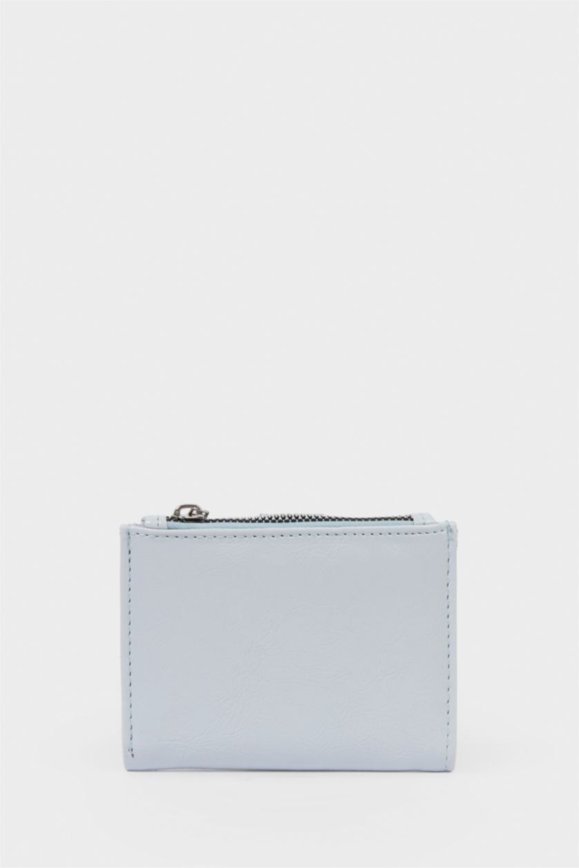 Kadın Mavi Kadın Suni Deri Cüzdan