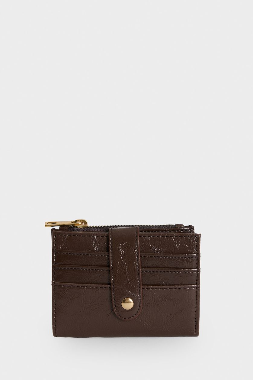 Kadın Kahve Kadın Suni Deri Cüzdan