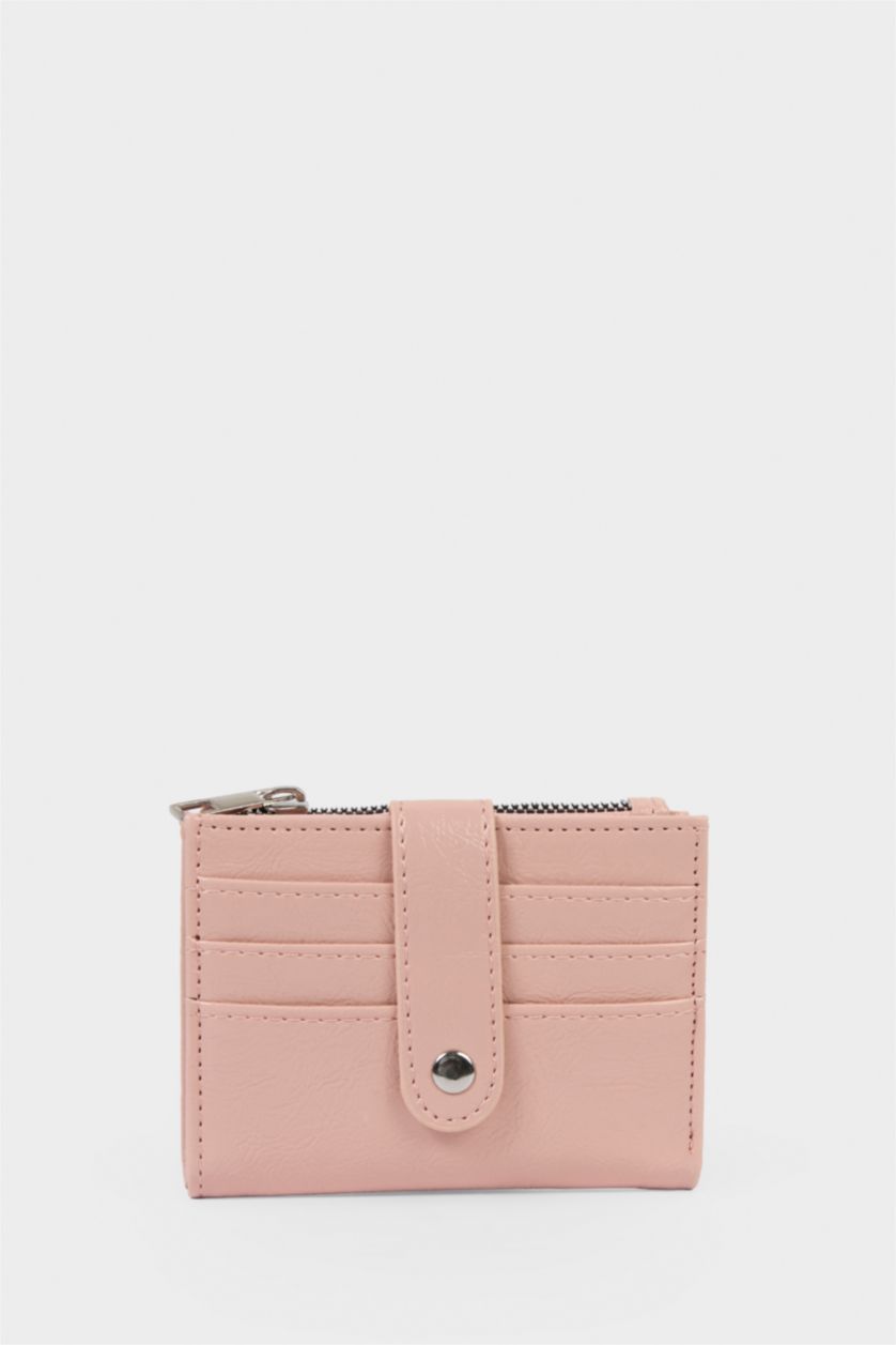 Kadın Pembe Kadın Suni Deri Cüzdan