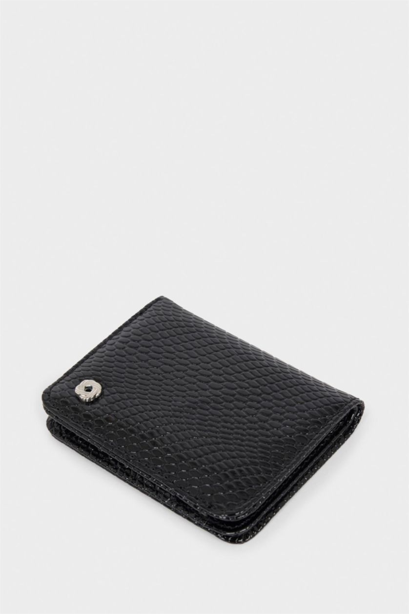 Kadın Siyah Kadın Suni Deri Cüzdan