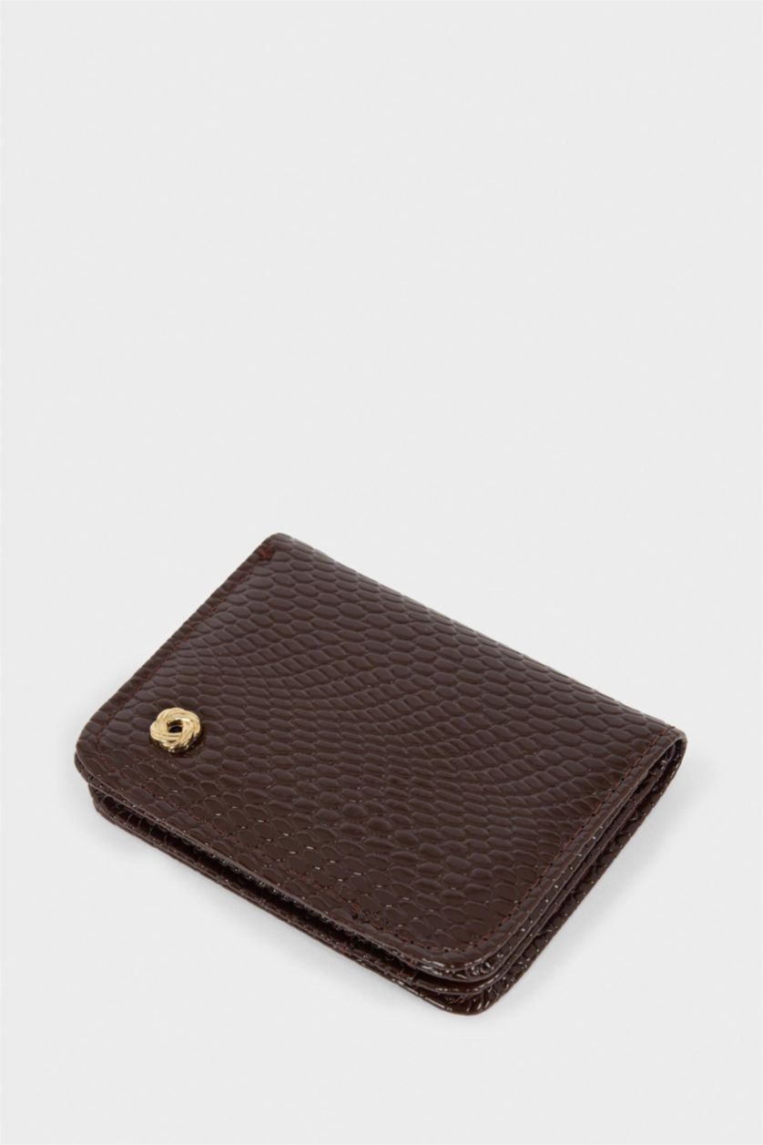 Kadın Kahve Kadın Suni Deri Cüzdan