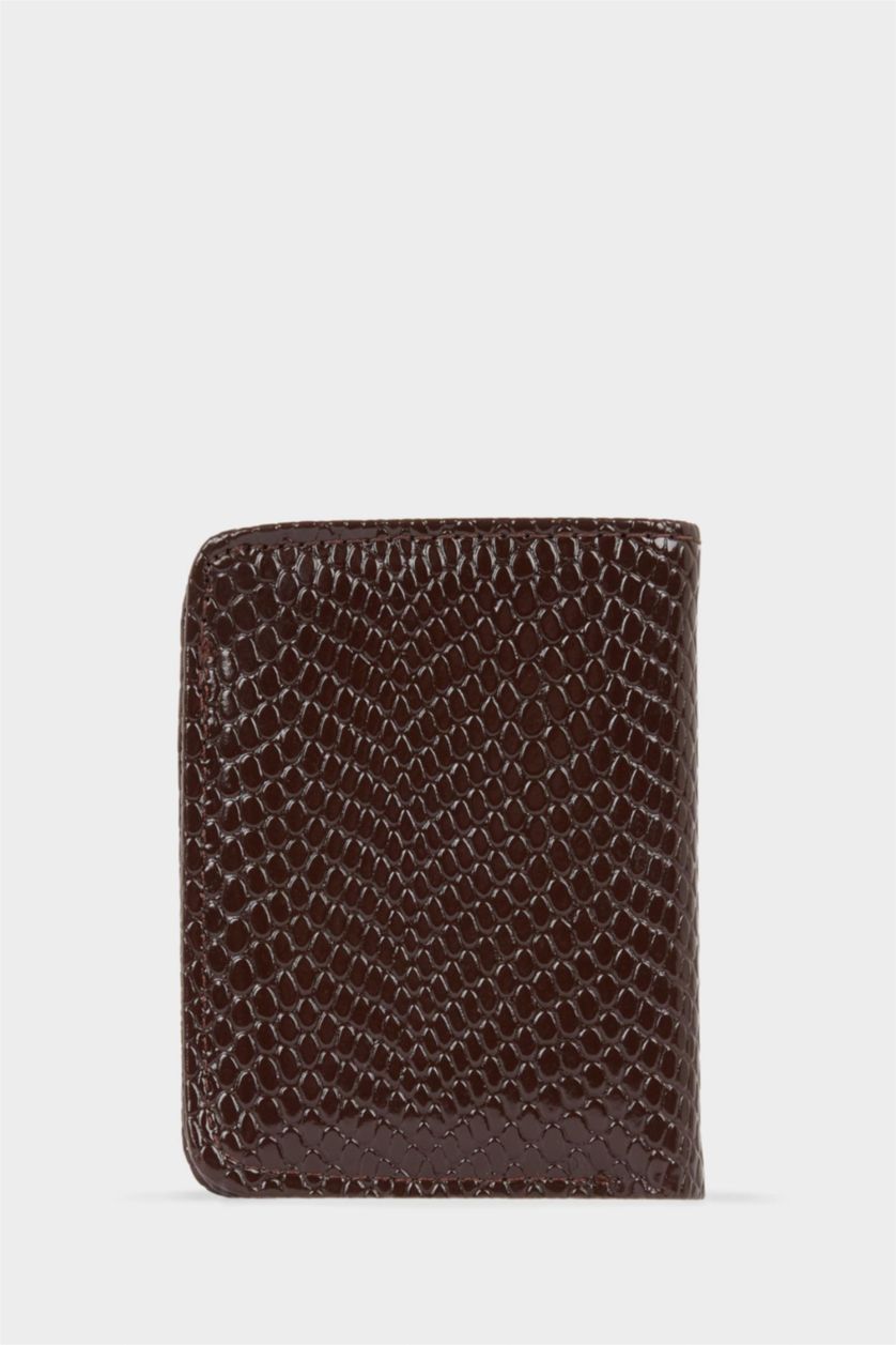 Kadın Kahve Kadın Suni Deri Cüzdan