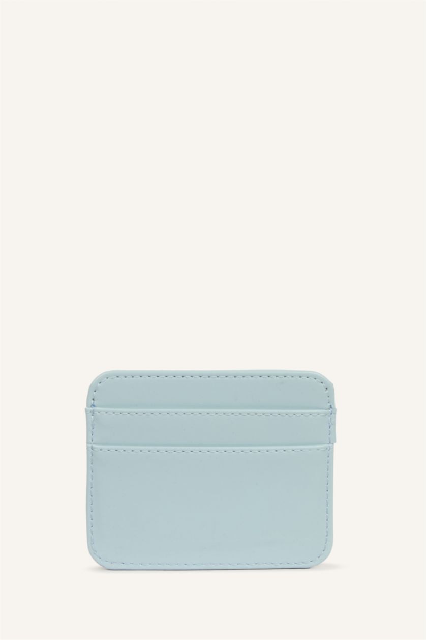 Kadın Mavi Kadın Suni Deri Kartlık