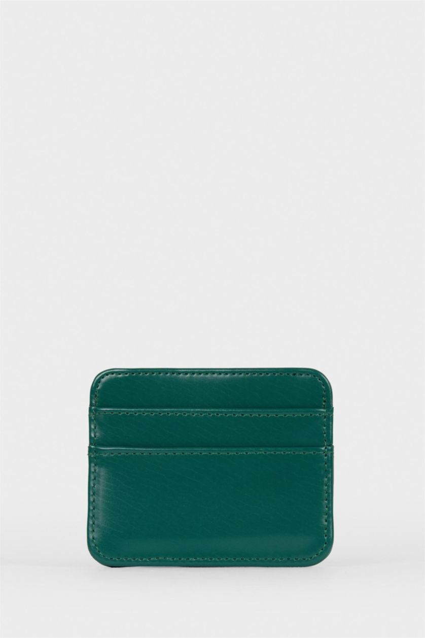 Kadın Yeşil Kadın Suni Deri Kartlık