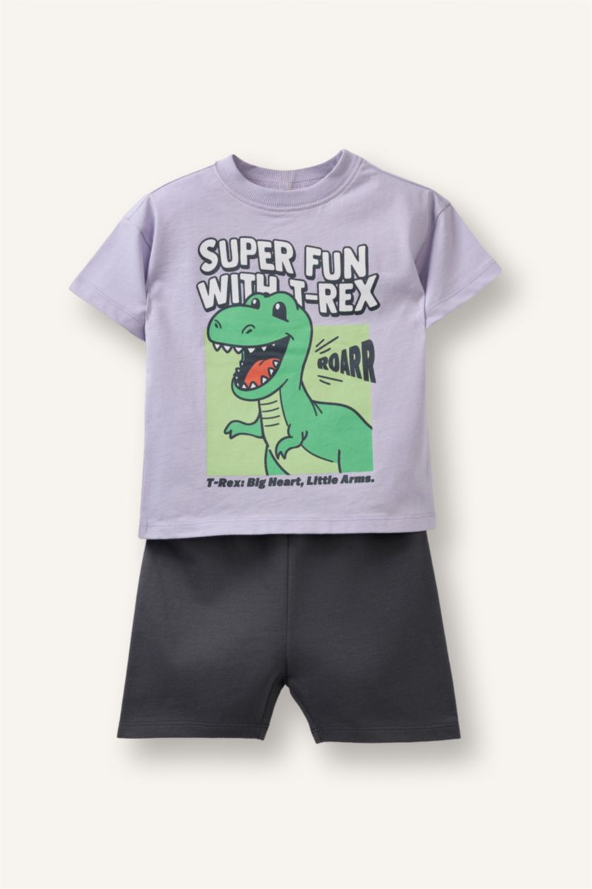 BÉBÉ GARÇON Anthracite Baby Boy 2 piece Regular Fit Set