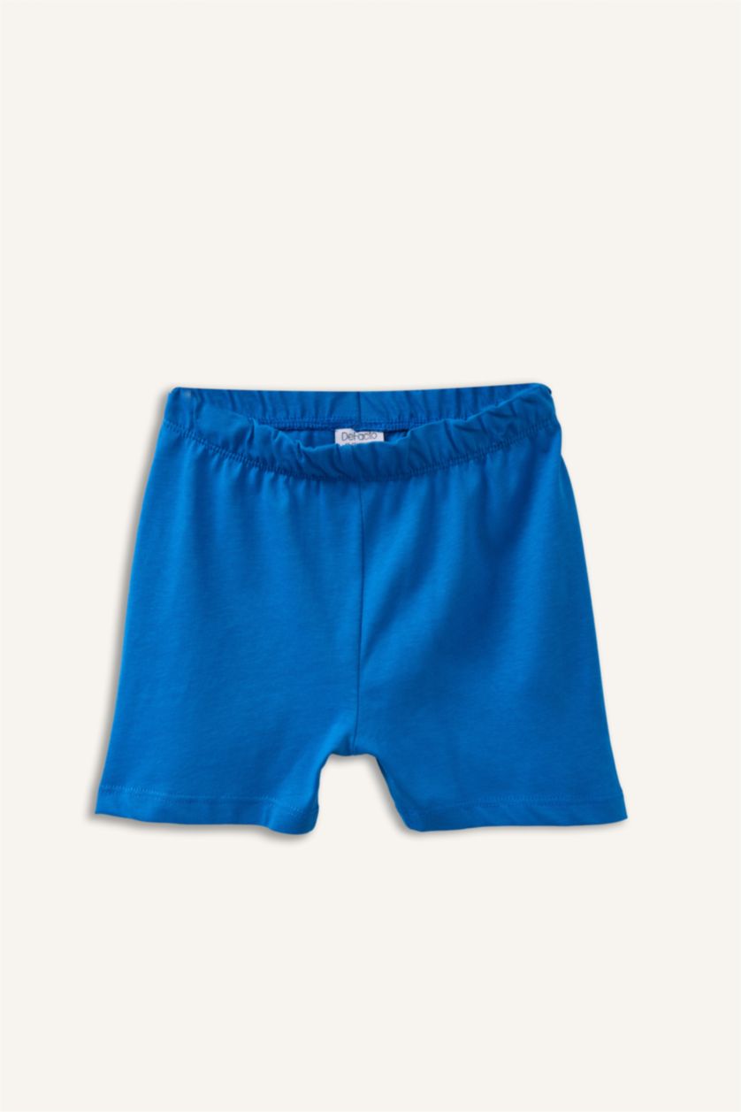 Erkek Bebek Açık Turuncu Atlet Şort 2'li Takım Erkek Bebek