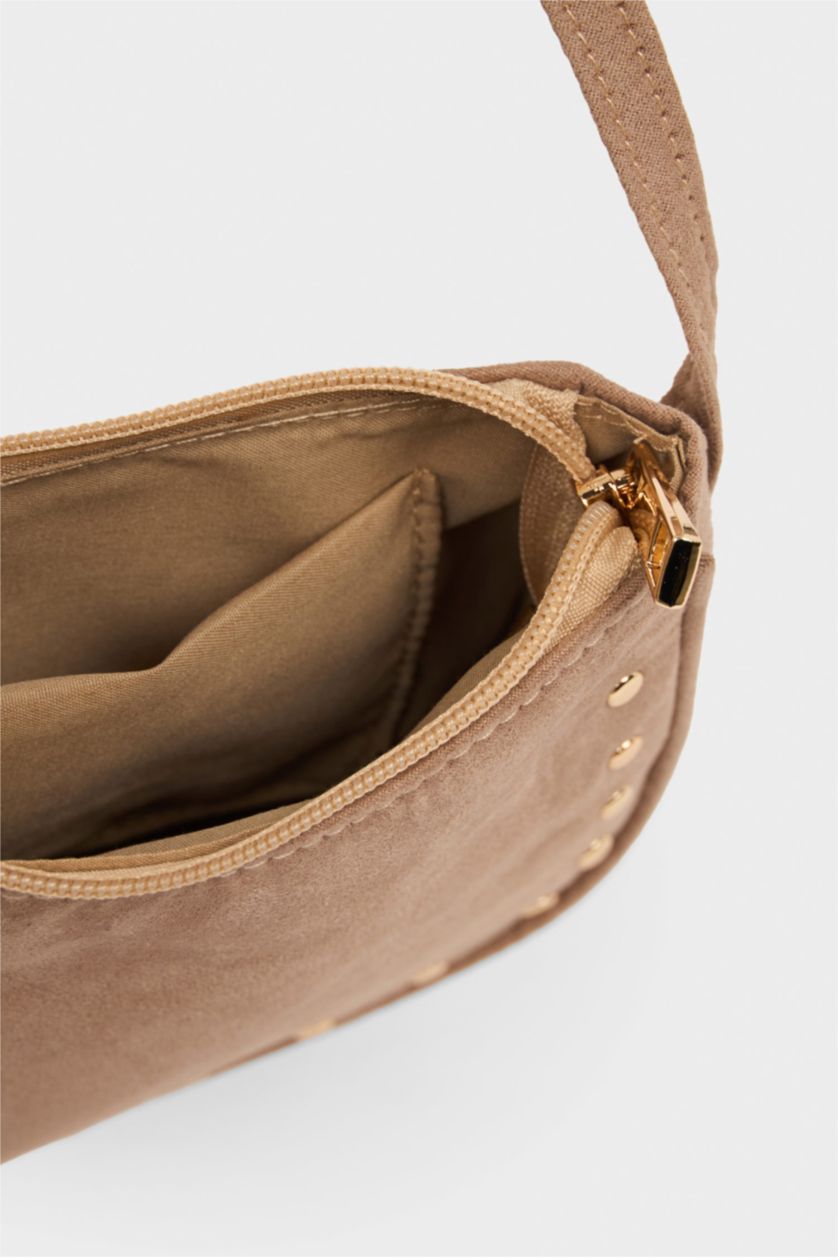 GIRLS & TEENS Vison Suede Hand Bag