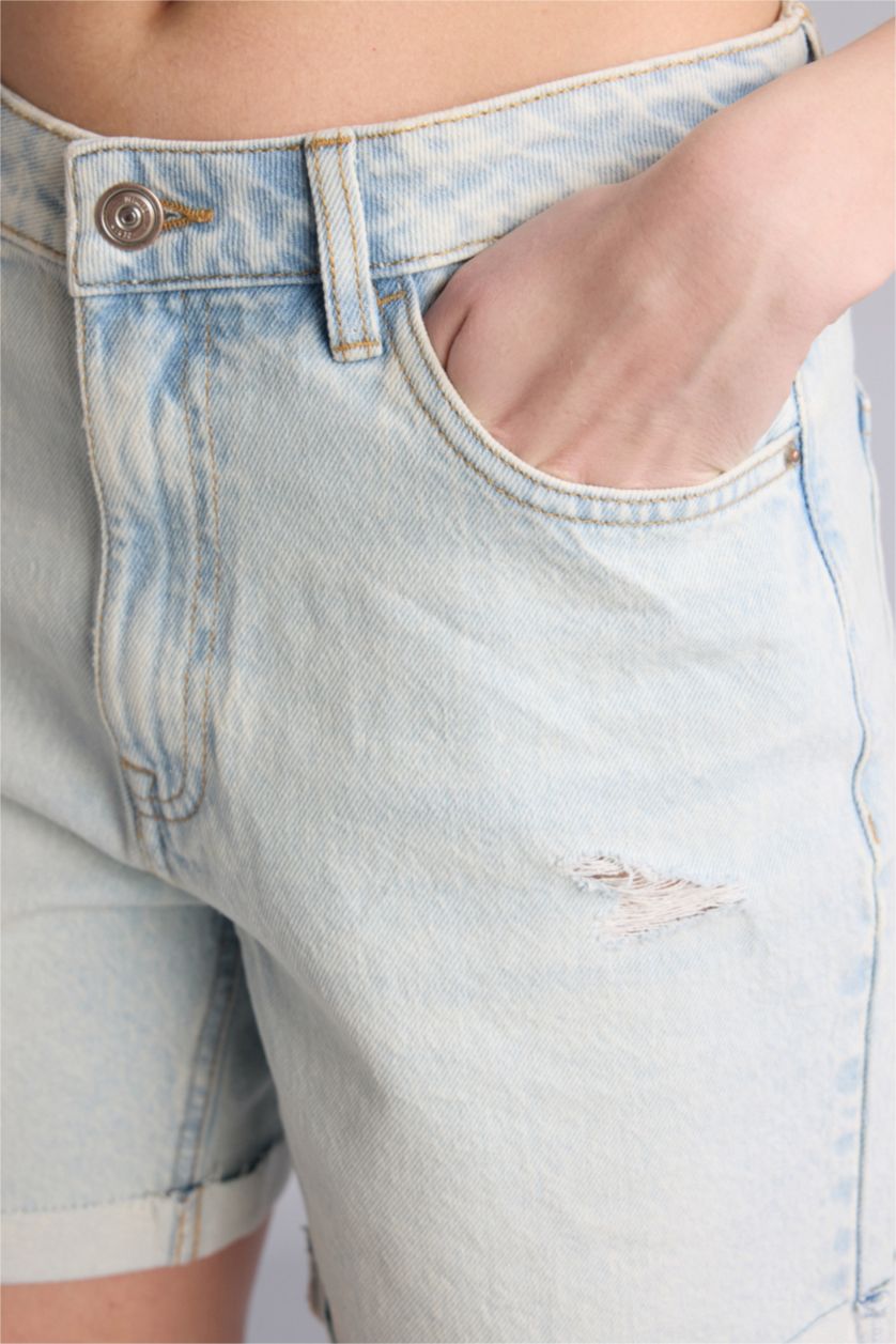 Женщины Светло-индиговый BoyFriend Denim