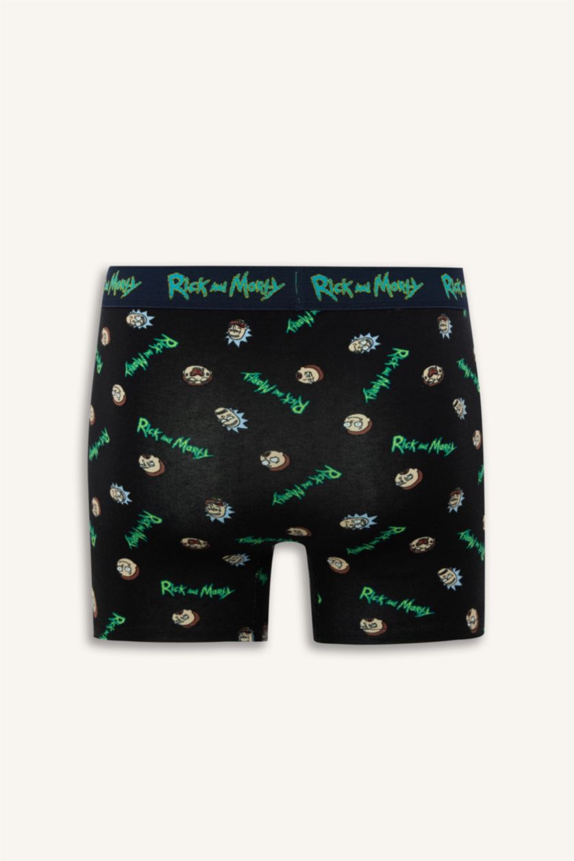 Man NAVY بوكسر قصة عادية من ريك ومورتي - 3 قطع