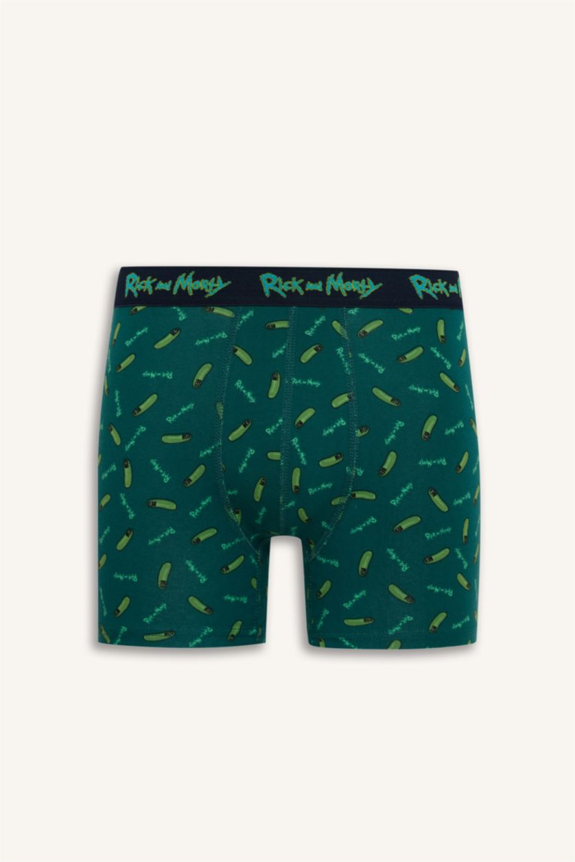 Man NAVY بوكسر قصة عادية من ريك ومورتي - 3 قطع