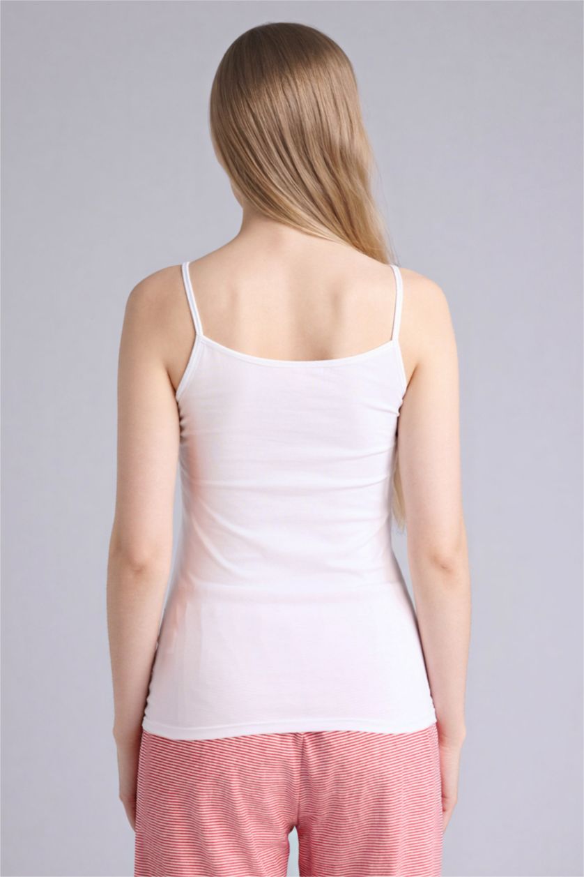 FEMME Noir Lot de 2 Débardeurs Coupe régulière