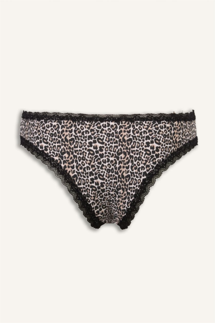 Kadın Kahve Micro 3'lü Kadın Külot Seti