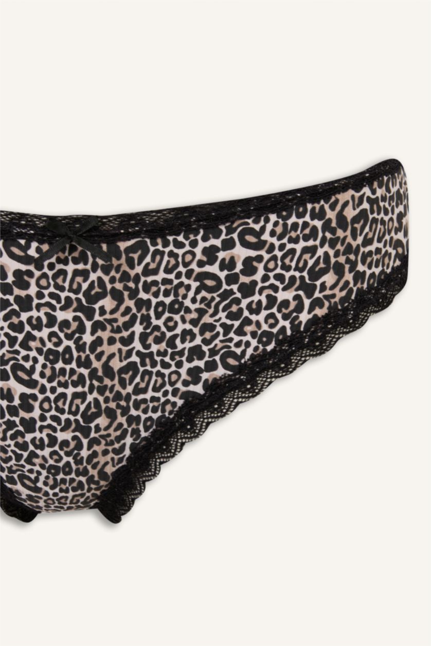 Kadın Kahve Micro 3'lü Kadın Külot Seti