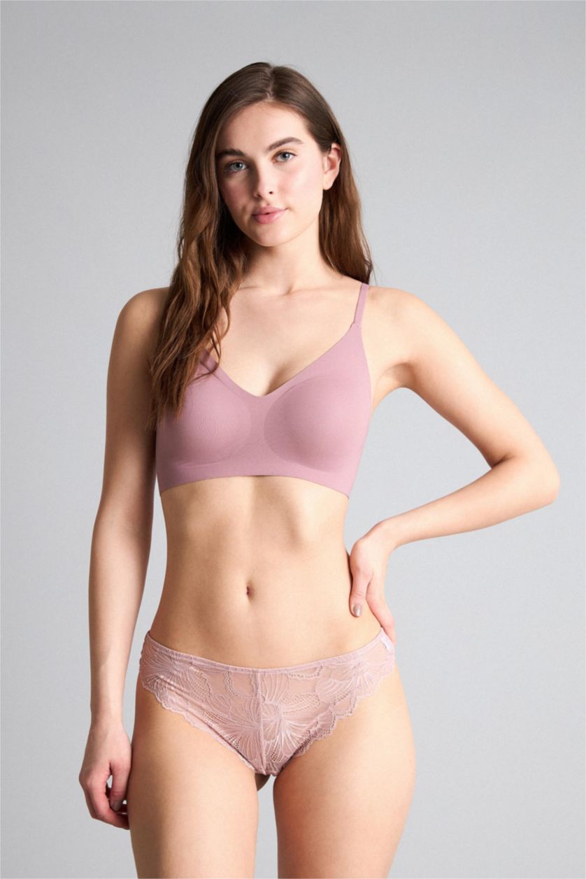 WOMAN Black Lace 3 Piece Panties Set