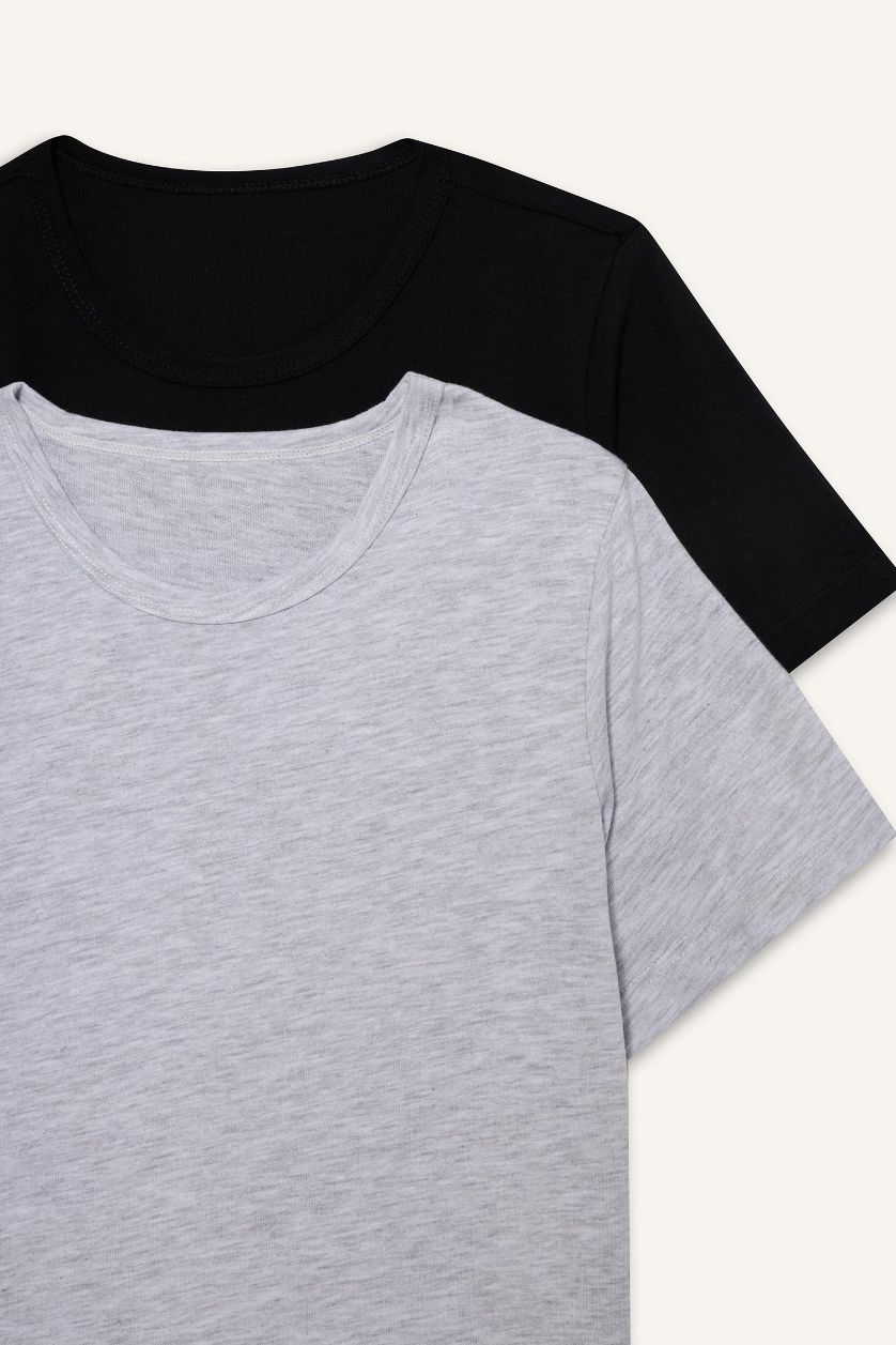 Boys & Teens Black Boy 2 Piece T-Shirt