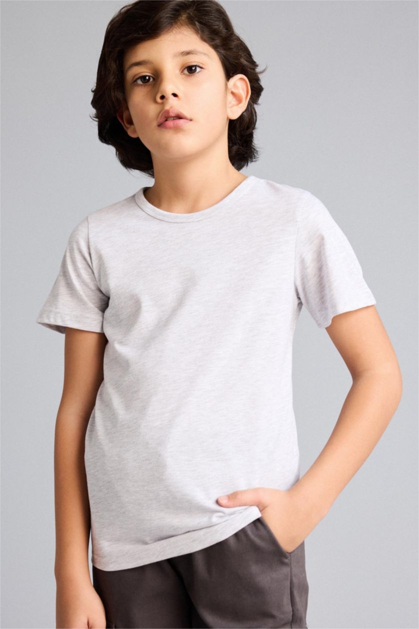 Erkek Çocuk - Genç Erkek Siyah 2'li Atlet Erkek Çocuk