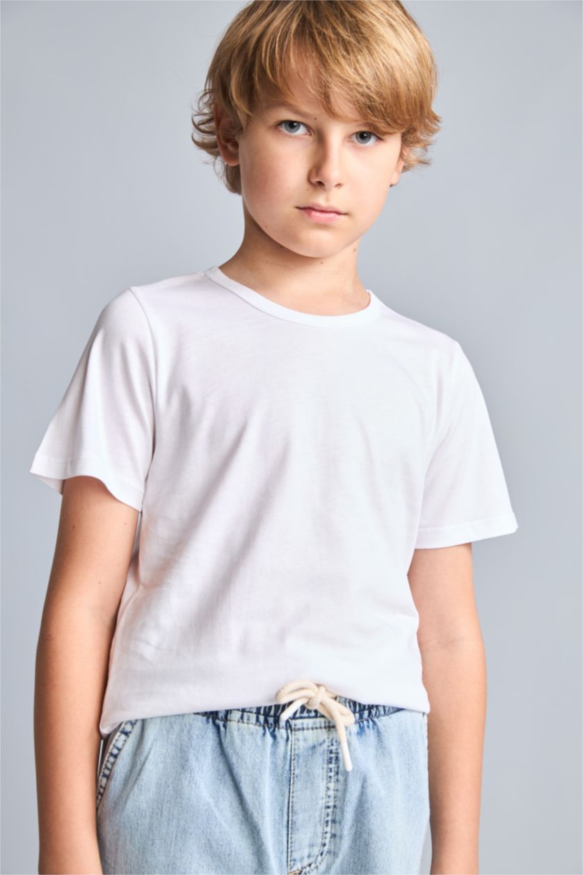 Young Boys - Teen Boys Grey Melange Boy 2 piece Regular Fit Tank Top