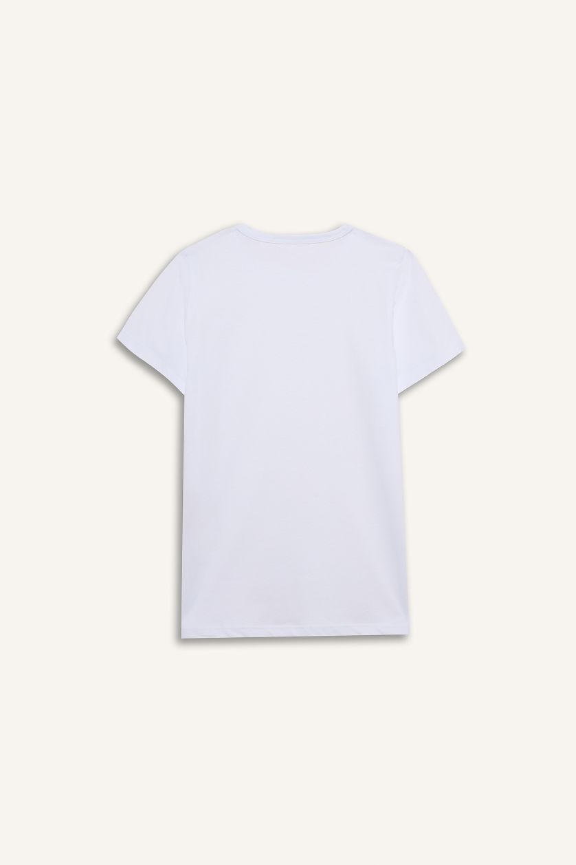 Boys & Teens Violet Beyaz Boy 2 piece Regular Fit Tank Top