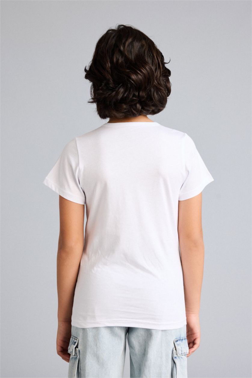 Erkek Çocuk - Genç Erkek Violet Beyaz 2'li Atlet Erkek Çocuk