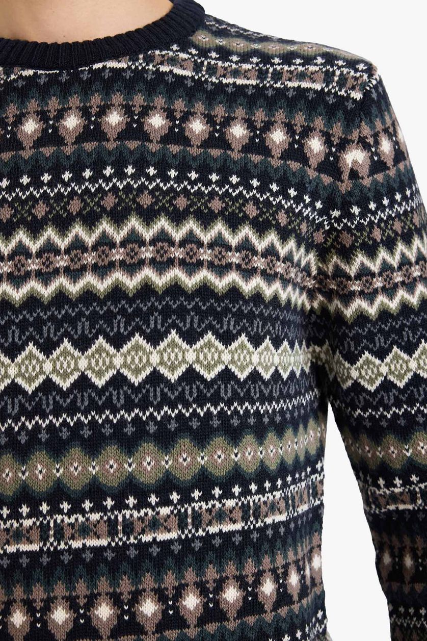 MAN NAVY Standard Fit Knitwear Pullover