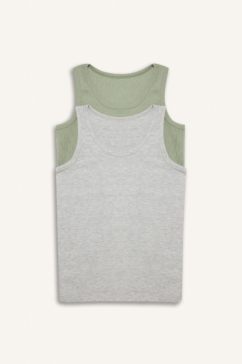 Ұлдар Және Жасөспірімдер ашық жасыл Ұлдарға жоғары 2 Ішкөйлек