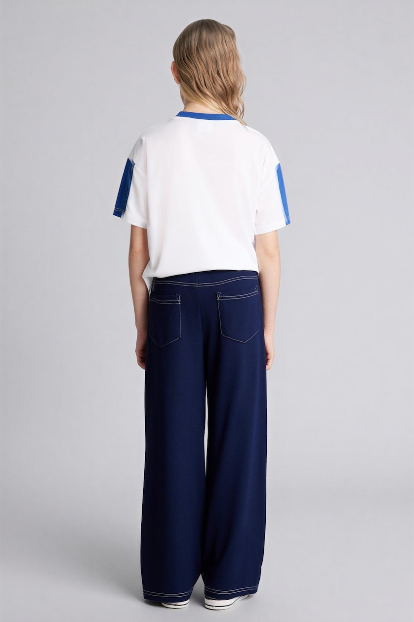 GIRLS & TEENS NAVY Girl Wide Leg Trousers