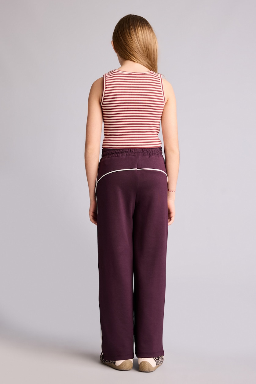 GIRLS & TEENS Dark Purple Wide Leg Trousers