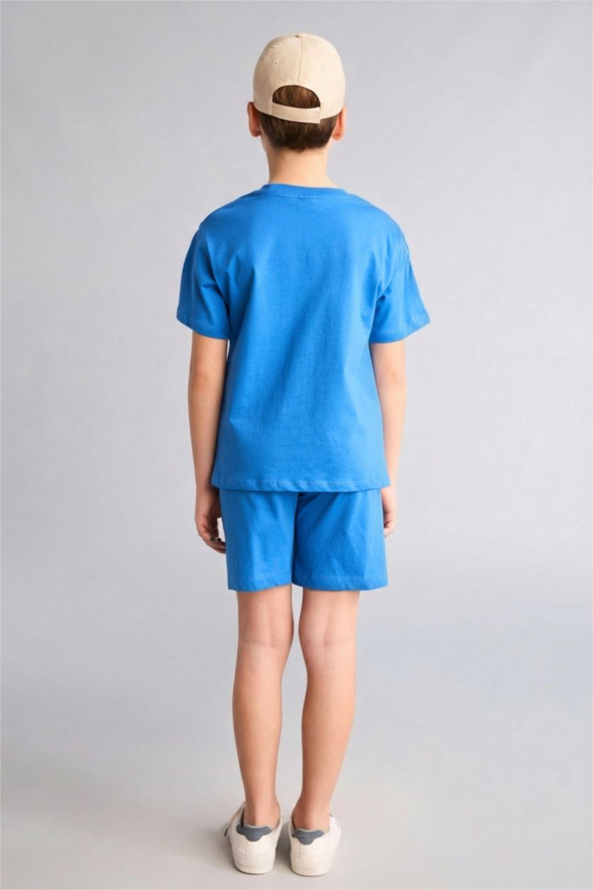 Boys & Teens Blue 2 piece Regular Fit Set
