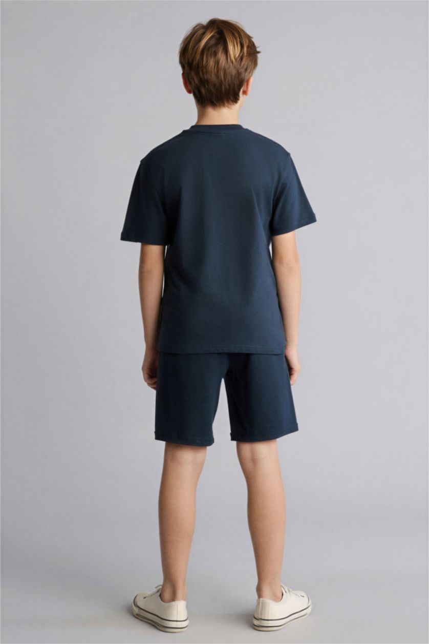 BOYS & TEENS NAVY 2 piece Regular Fit Set