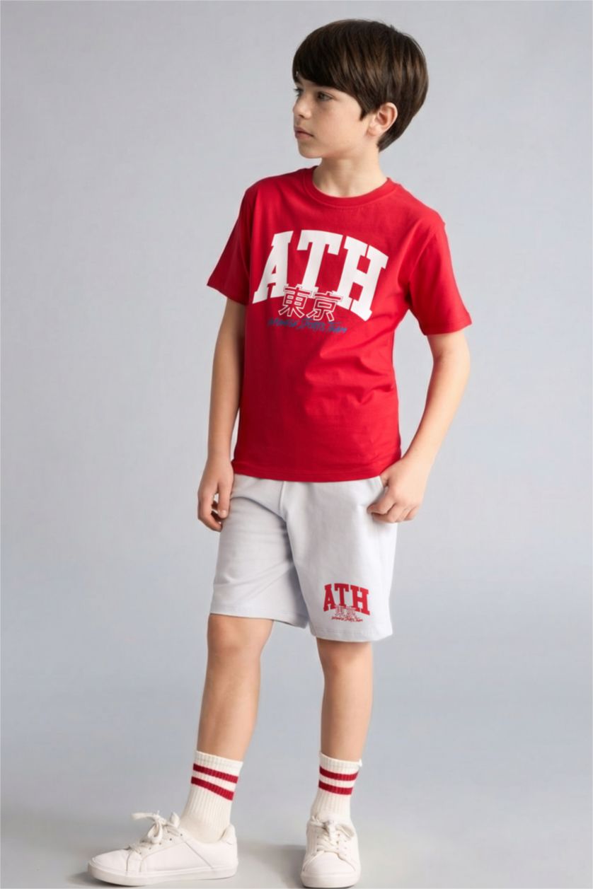 Erkek Çocuk - Genç Erkek Kırmızı 2'Li Takım Erkek Çocuk