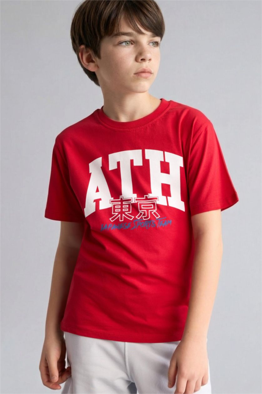 Erkek Çocuk - Genç Erkek Kırmızı 2'Li Takım Erkek Çocuk