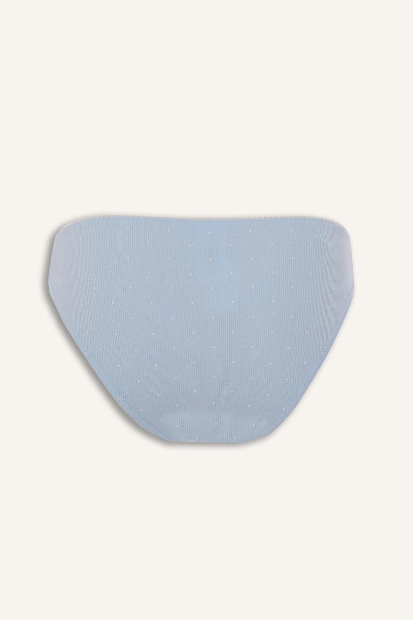 Kadın Açık Mavi Ribana 2'li Brief