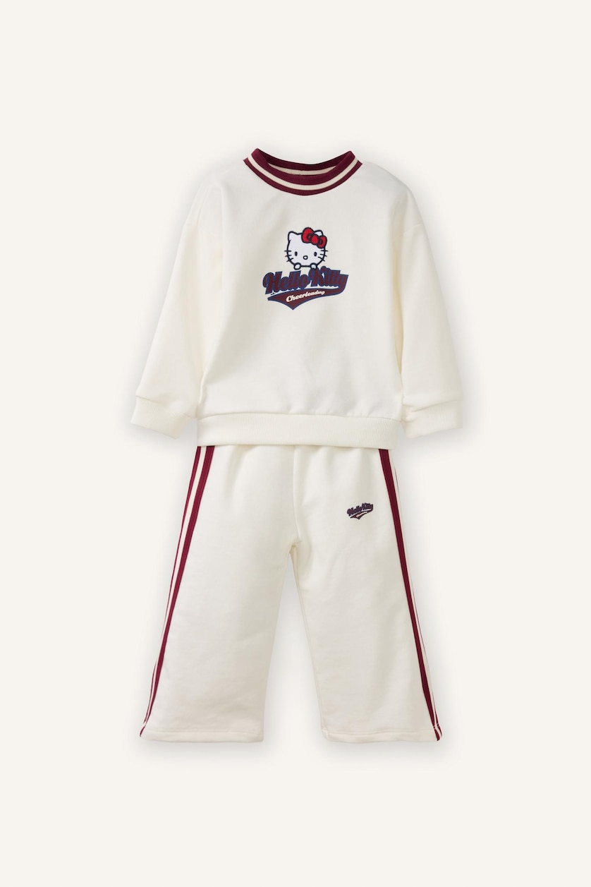 Baby Girl Ecru Baby Girl Hello Kitty 2 Piece Set