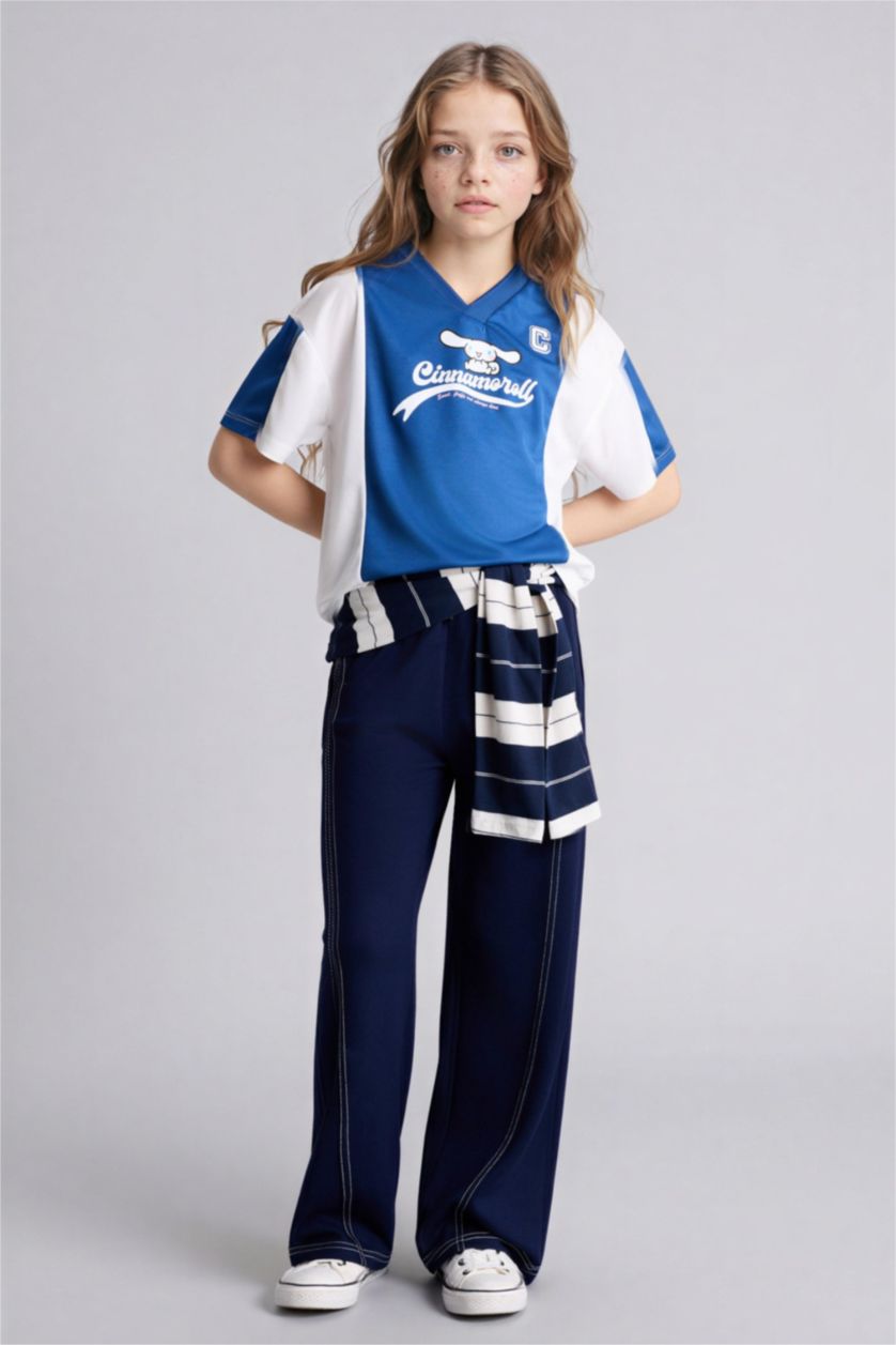 Girls & Teens White Oversize Fit Short Sleeve T-Shirt