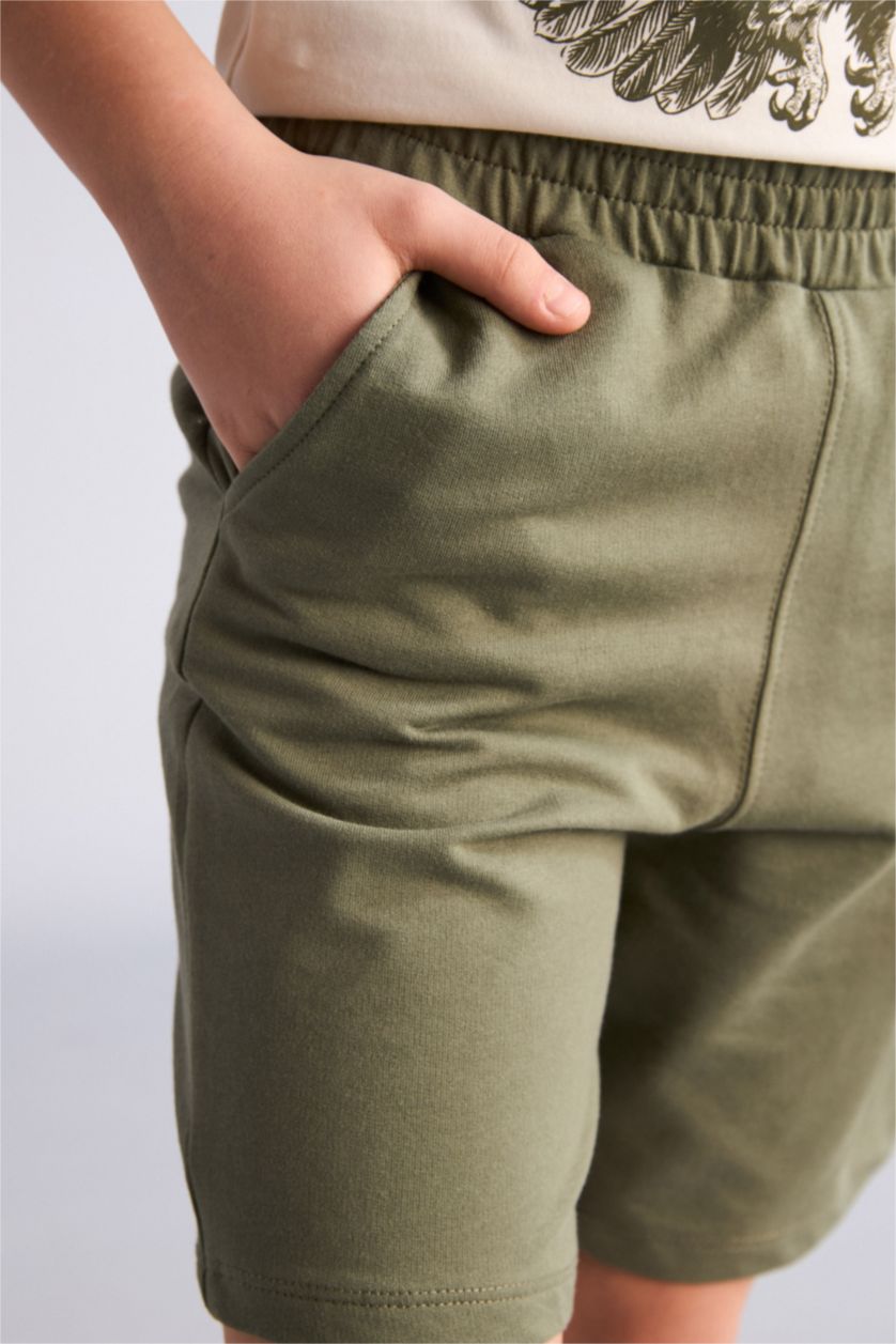 Boys & Teens Ecru 2 piece Regular Fit Set