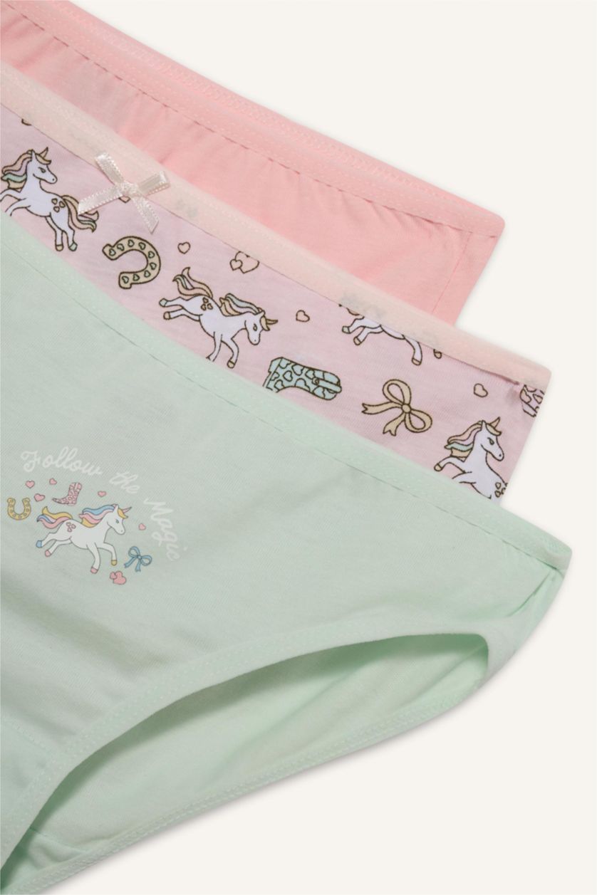 Girls & Teens Light Pink Girl 3 piece Slip Panty